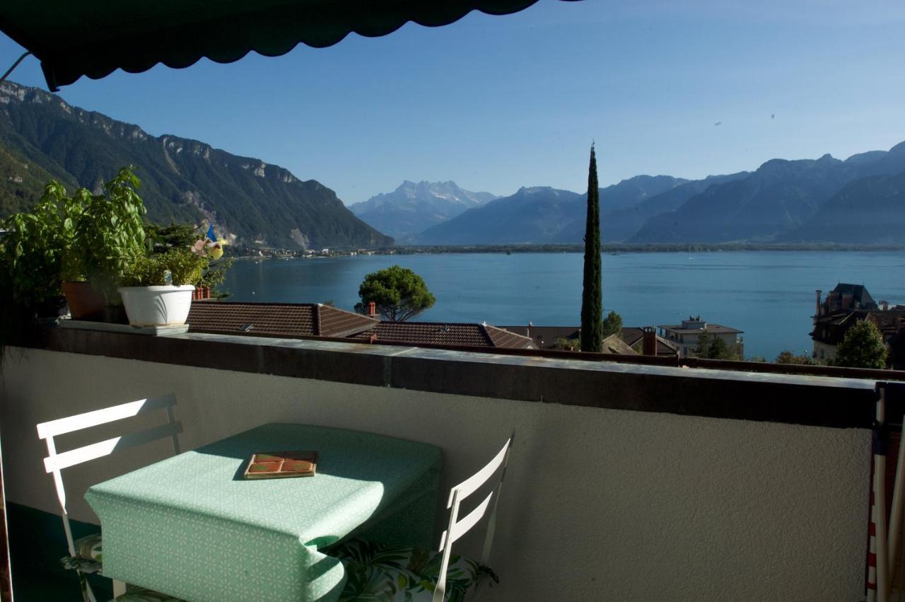 Apartament Les Amandiers Montreux Zewnętrze zdjęcie